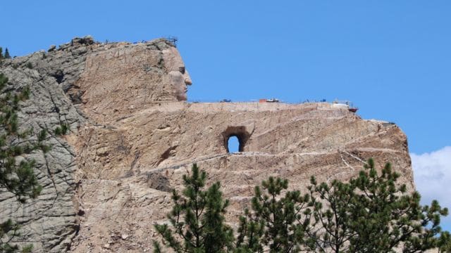 Crazy Horse Memorial in South Dakota