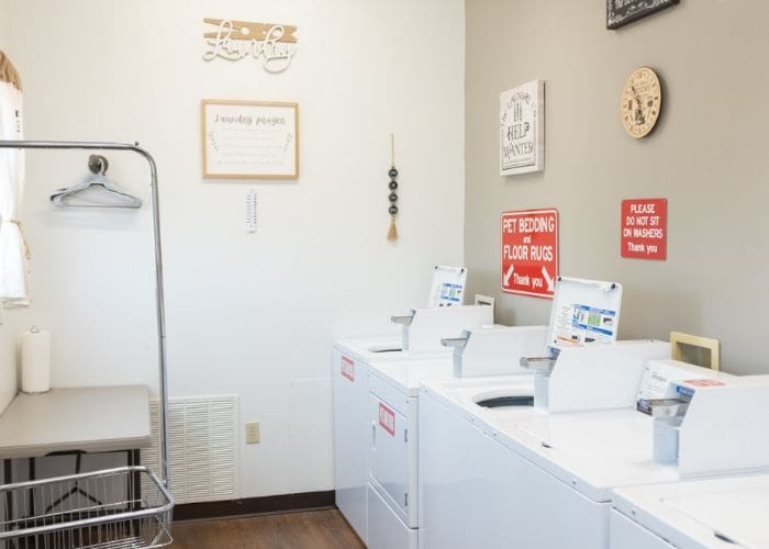 Laundry facilities at Southern Hills RV Park and Campground